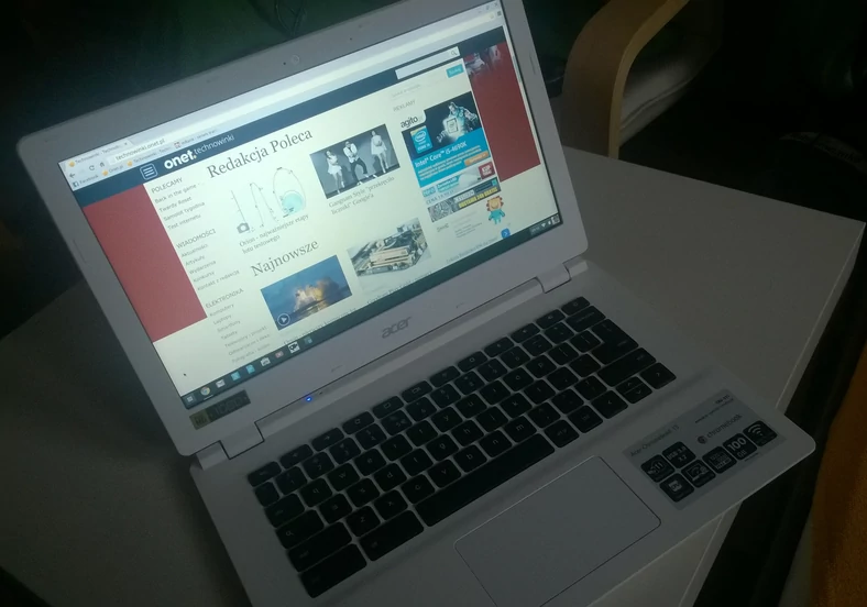 Chromebook Acer CB5-311 - środek