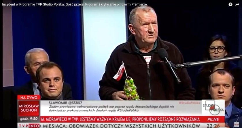 Ogórek straciła kontrolę nad programem. Gość zawładnął studiem