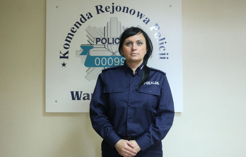 podkom Marta Sulowska z wolskiej policji: