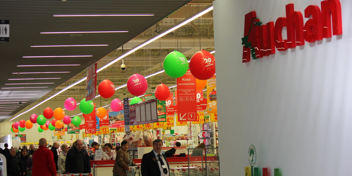 WIELKIE OTWARCIE HIPERMARKETU AUCHAN W JELENIEJ GORZE