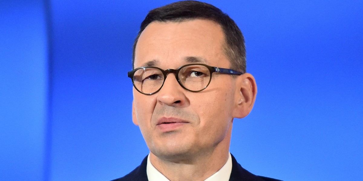 Premier Mateusz Morawiecki