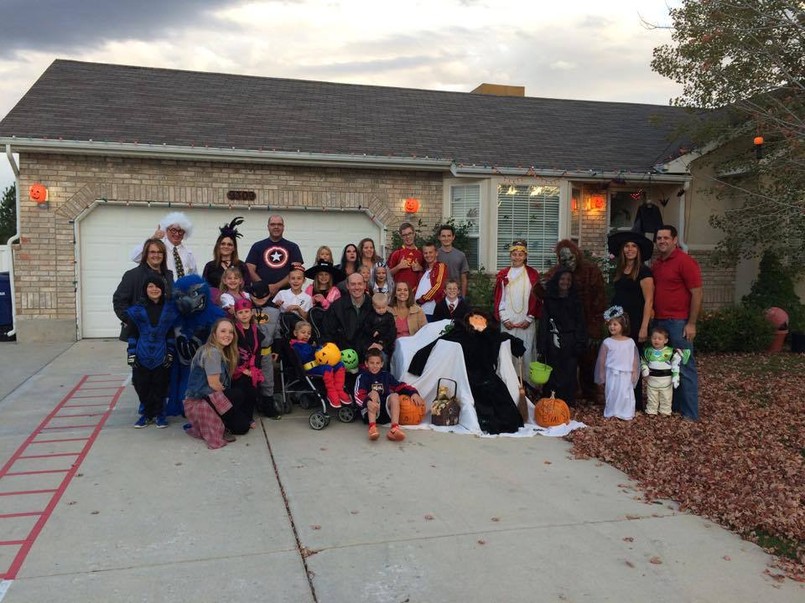 Święto Halloween w West Jordan, mieście Ethana Van Leuvena