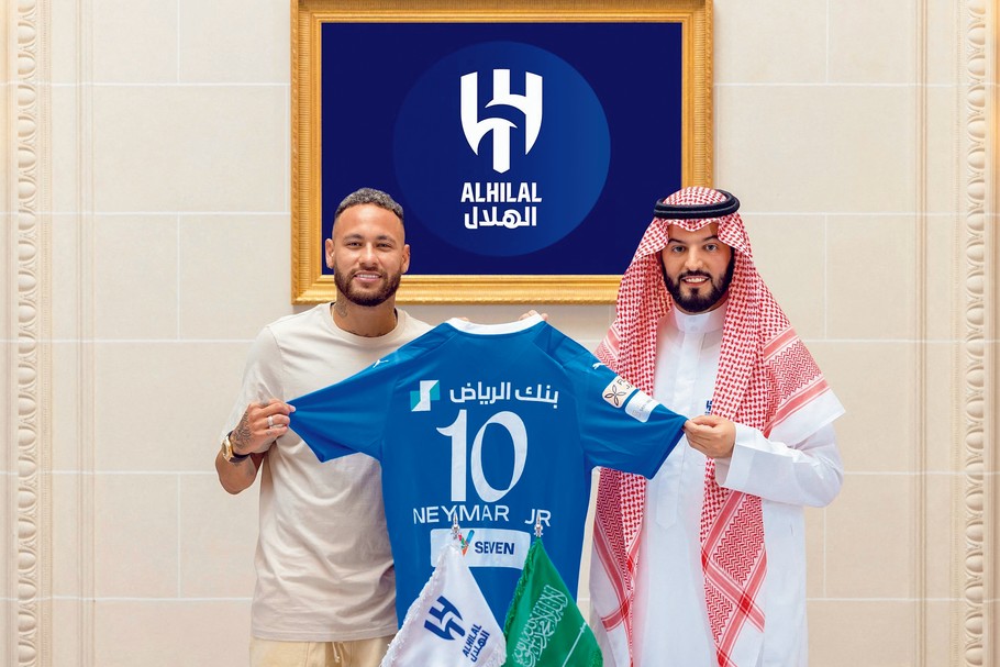 Pół miliona dolarów ma dostawać Neymar za każdy post promujący Arabię.