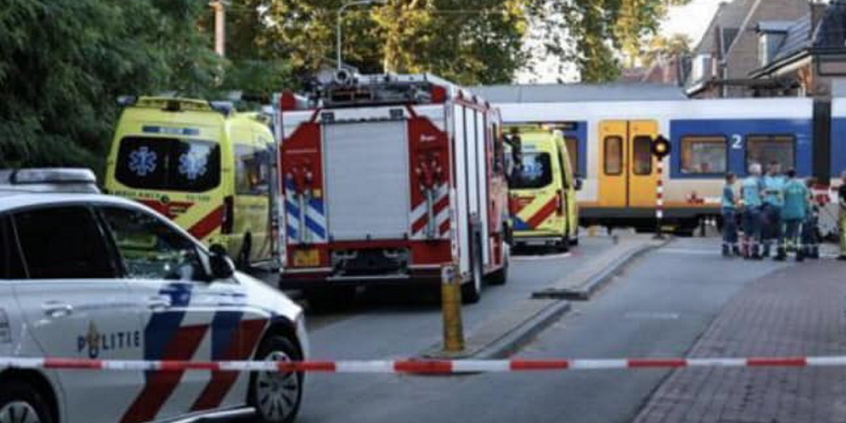 46-letni Polak zginął na przejeździe kolejowym w Overveen w Holandii.
