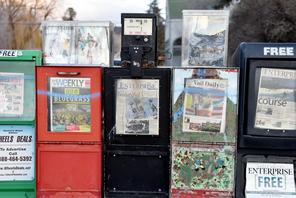 Newspaper boxes