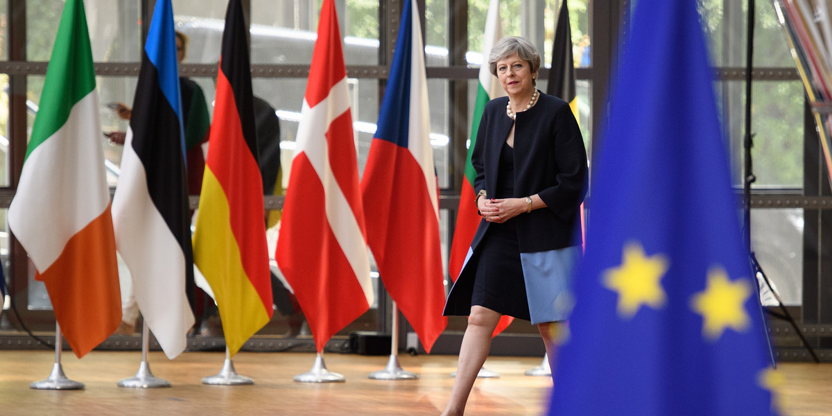 Theresa May, premier Wielkiej Brytanii, nie chce, by obywatele Unii Europejskiej opuszczali Wyspy