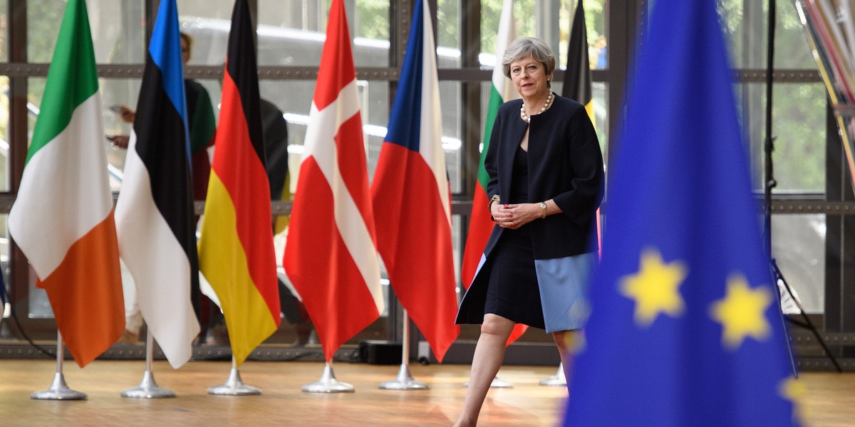 Theresa May, premier Wielkiej Brytanii, nie chce, by obywatele Unii Europejskiej opuszczali Wyspy