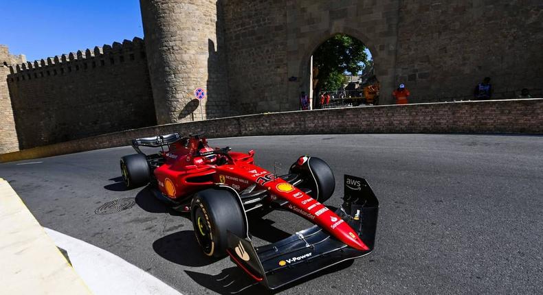 Charles Leclerc (Ferrari) partira en pole position, dimanche, à Bakou pour le GP d'Azerbaïdjan de Formule 1