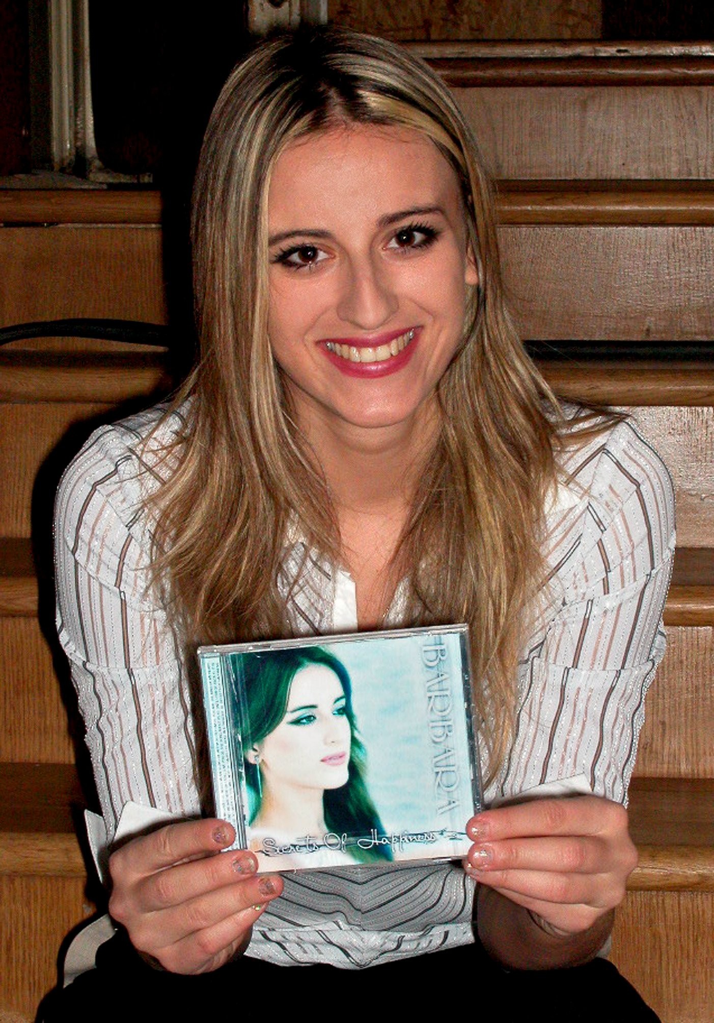 Speváčka Barbara Haščáková v roku 2003.