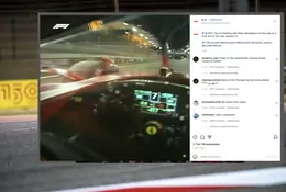 To widzi kierowca F1 w czasie jazdy. Nowa kamera w kasku