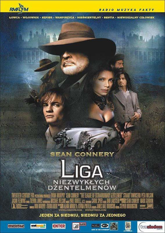 Liga niezwykłych dżentelmenów - plakat