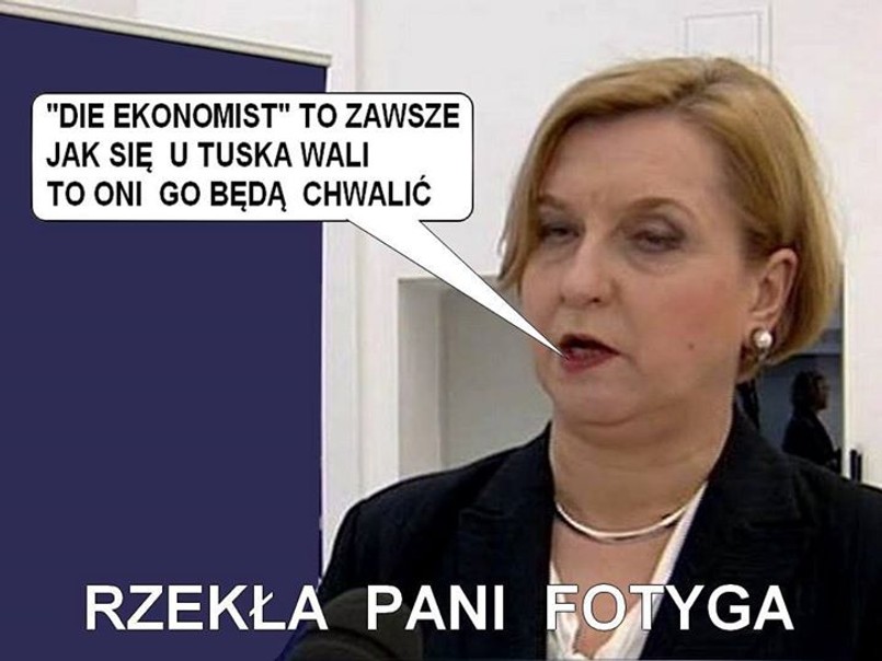 Złote myśli Anny Fotygi CZYTAJ WIĘCEJ>>>Kobiety Jarosława Kaczyńskiego. Od pożyczek, wizerunku i związków... politycznych