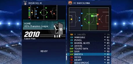 Screen z gry "Pro Evolution Soccer 2010" (wersja PC)