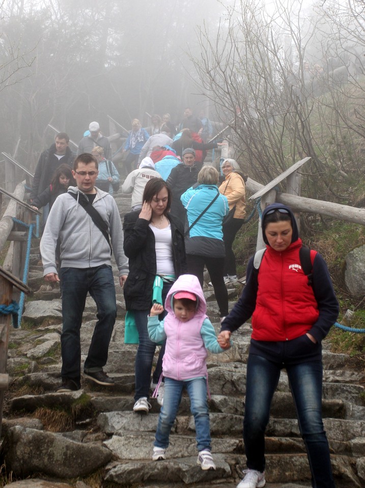 ZAKOPANE TATRY MORSKIE OKO TURYŚCI