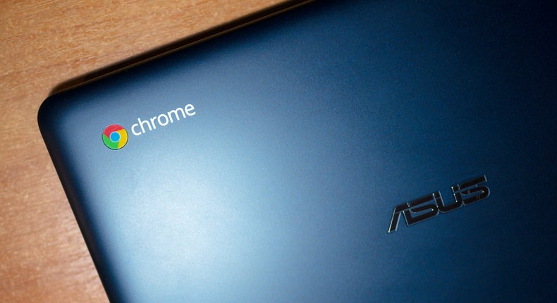 Chromebook Asus logo