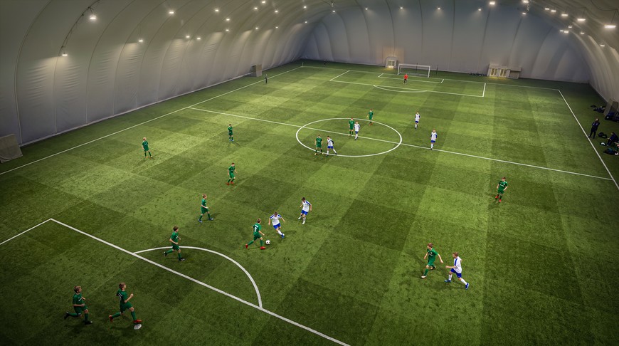 Pod balonem powstanie pełnowymiarowe boisko piłkarskie