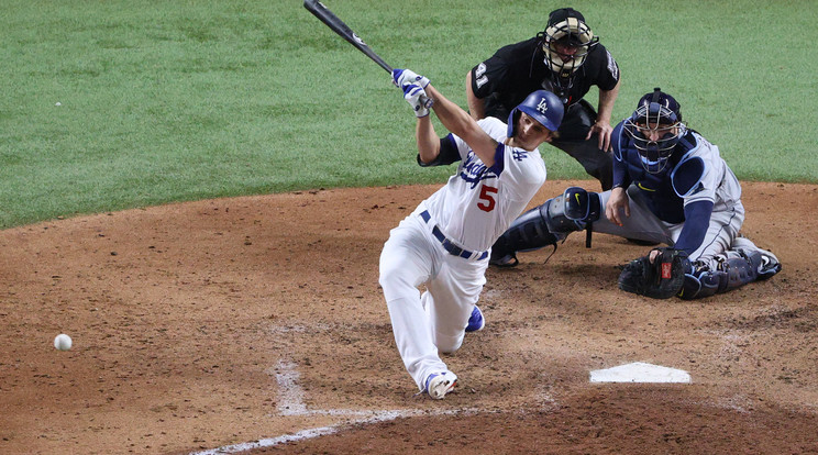 A Los Angeles Dodgers 3-1-re legyőzte a Tampa Bay Rayst./ Fotó: gettyimages