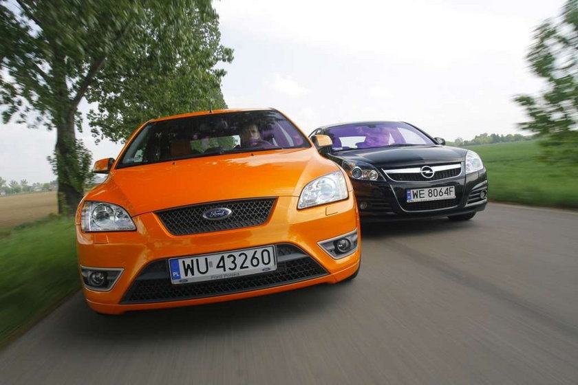 Opel Vectra GTS 2.8 V6 Turbo kontra Ford Focus ST: druga strona mocy 