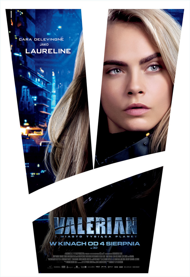 "Valerian i Miasto Tysiąca Planet" - plakat filmu