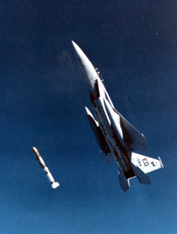 Wystrzelenie pocisku ASM-135 (1985)