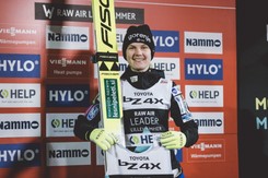 Ema Klinec pierwszą kobietą, która osiągnęła ponad 200 metrów