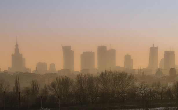 Smog w Warszawie, zanieczyszczenie powietrza