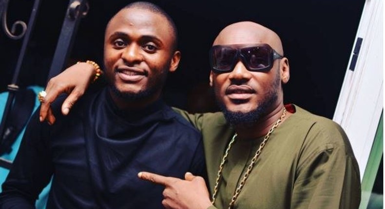 Ubi Franklin with 2face Idibia 