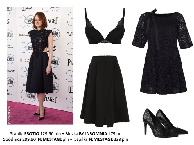 STYLIZACJE inspirowane zestawami Emmy Stone
