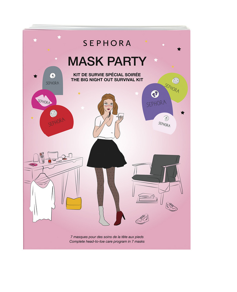 Sephora Mask party Kit - zestaw survivalowy na imprezy