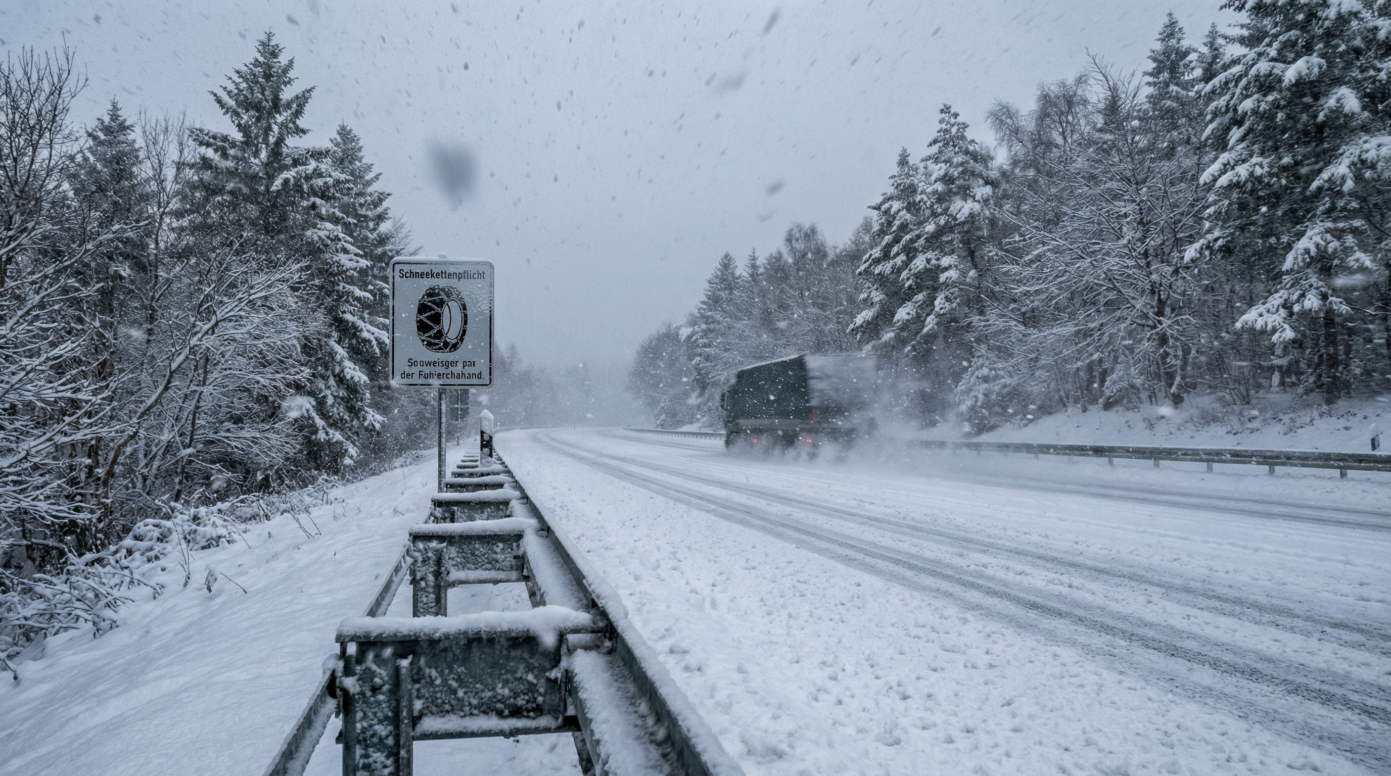 Bis zu 20 Zentimeter Schnee: Unwetterwarnung für drei Bundesländer bis heute Abend