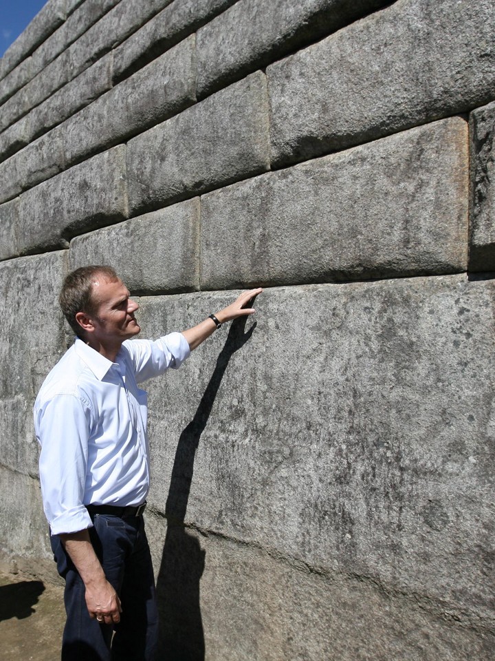 PREMIER TUSK w Machu Picchu