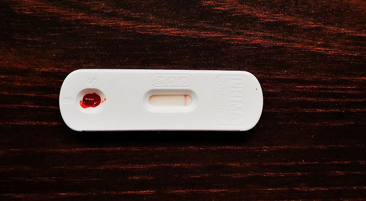 Test serologiczny z Biedronki - wynik negatywny