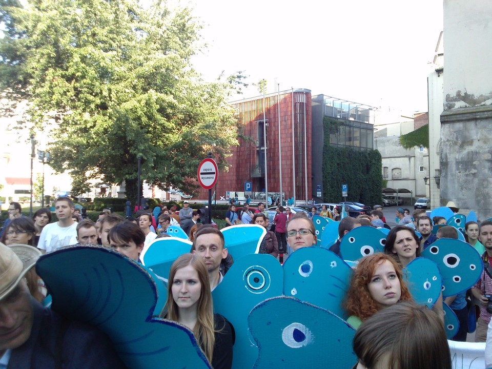 Protest ws. krakowskiego Zakrzówka