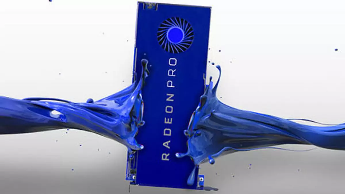 AMD Radeon Pro SSG z 1 TB pamięci SSD dla karty graficznej