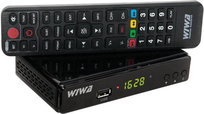 Zewnętrzny tuner DVB-T2, model WIWA HD-159 H.265