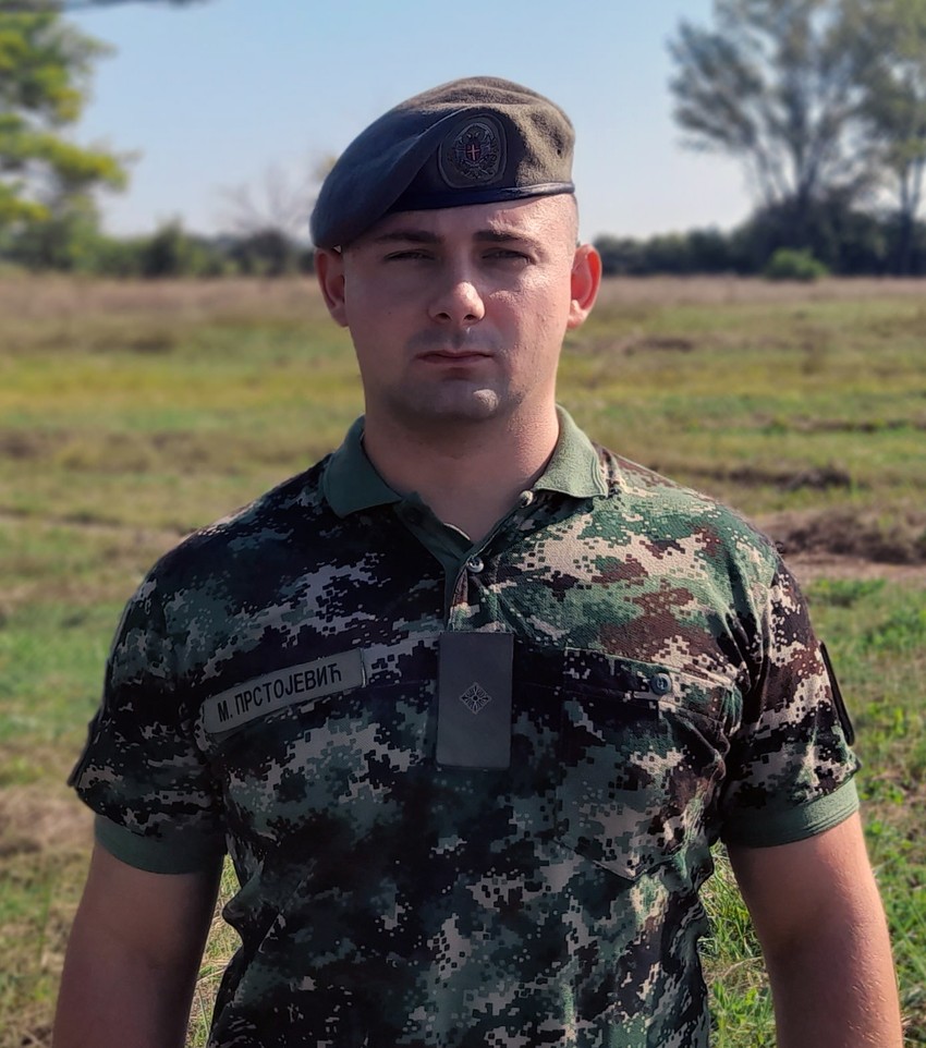 potporucnik Milos Prstojevic