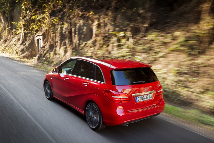 Mercedes klasy B - drugie miejsce w klasie aut kompaktowych