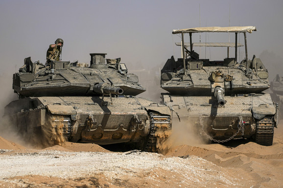NAPAD NA DŽABALIJU Izraelski tenkovi ušli u najveći izbeglički kamp u Gazi (VIDEO)