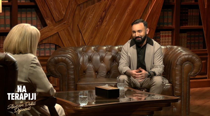 Filip Mitrović, emisija "Na terapiji sa Slavicom Đukić Dejanović"