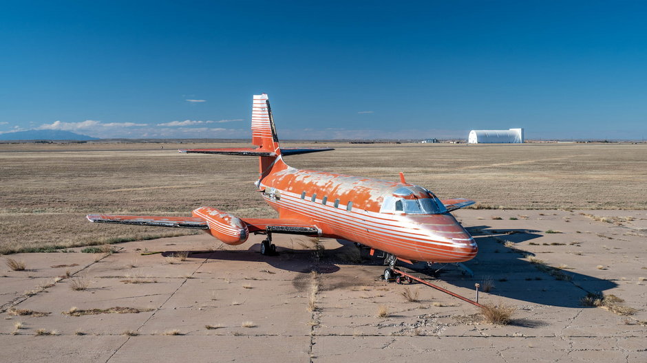 Samolot Elvisa Presleya Lockheed 1329 JetStar z 1962 r.