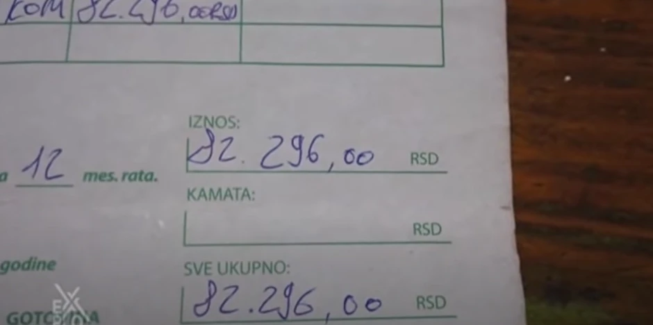 Račun za čudotvorni dušek