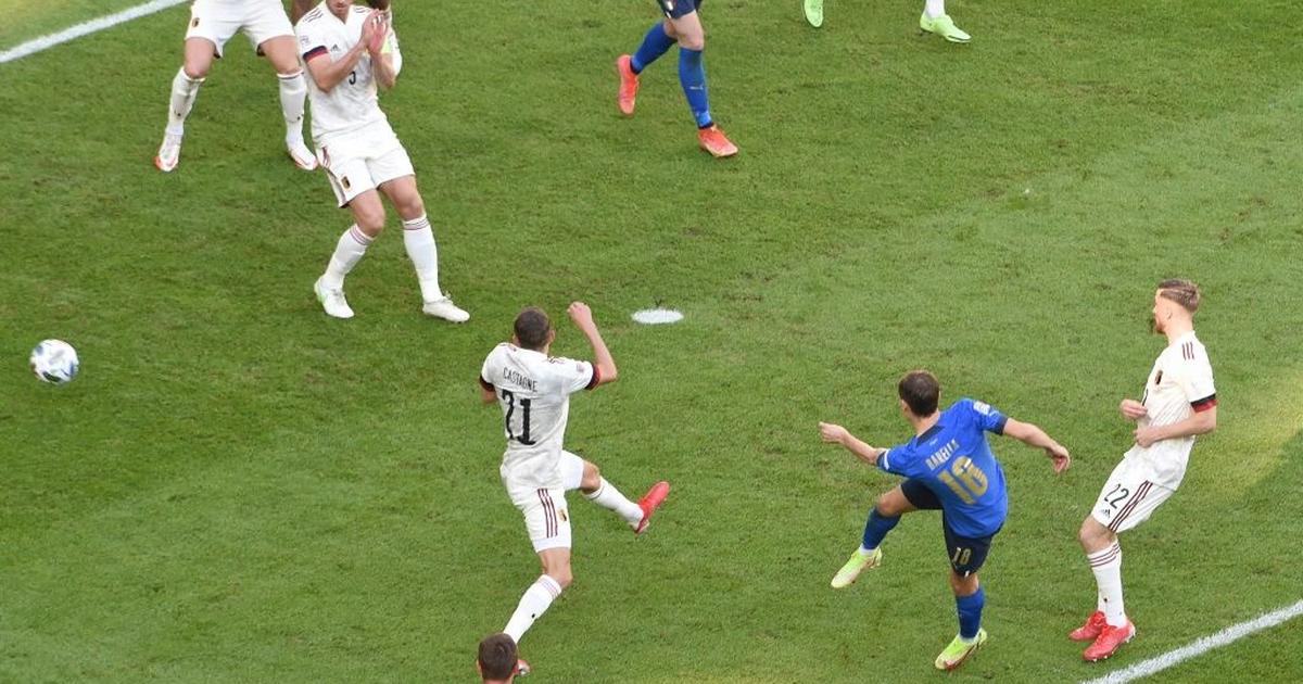 Italy beat Belgium to finish third in Nations League