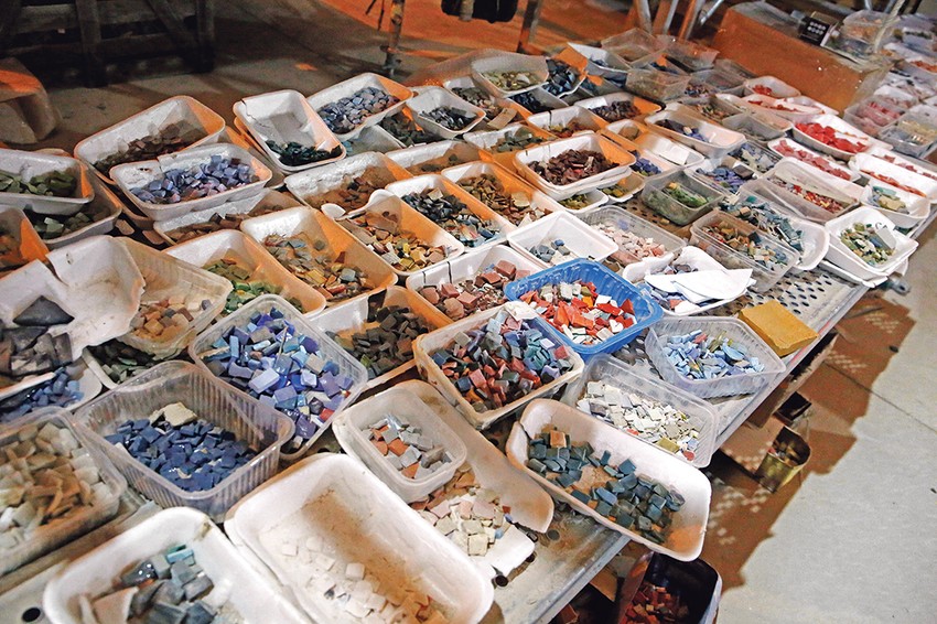 Nakon ruske pomoći odlučeno da ceo Hram bude prekriven mozaikom