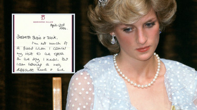 Intymne listy księżnej Diany idą na aukcję. Ostatni wysłała krótko przed śmiercią