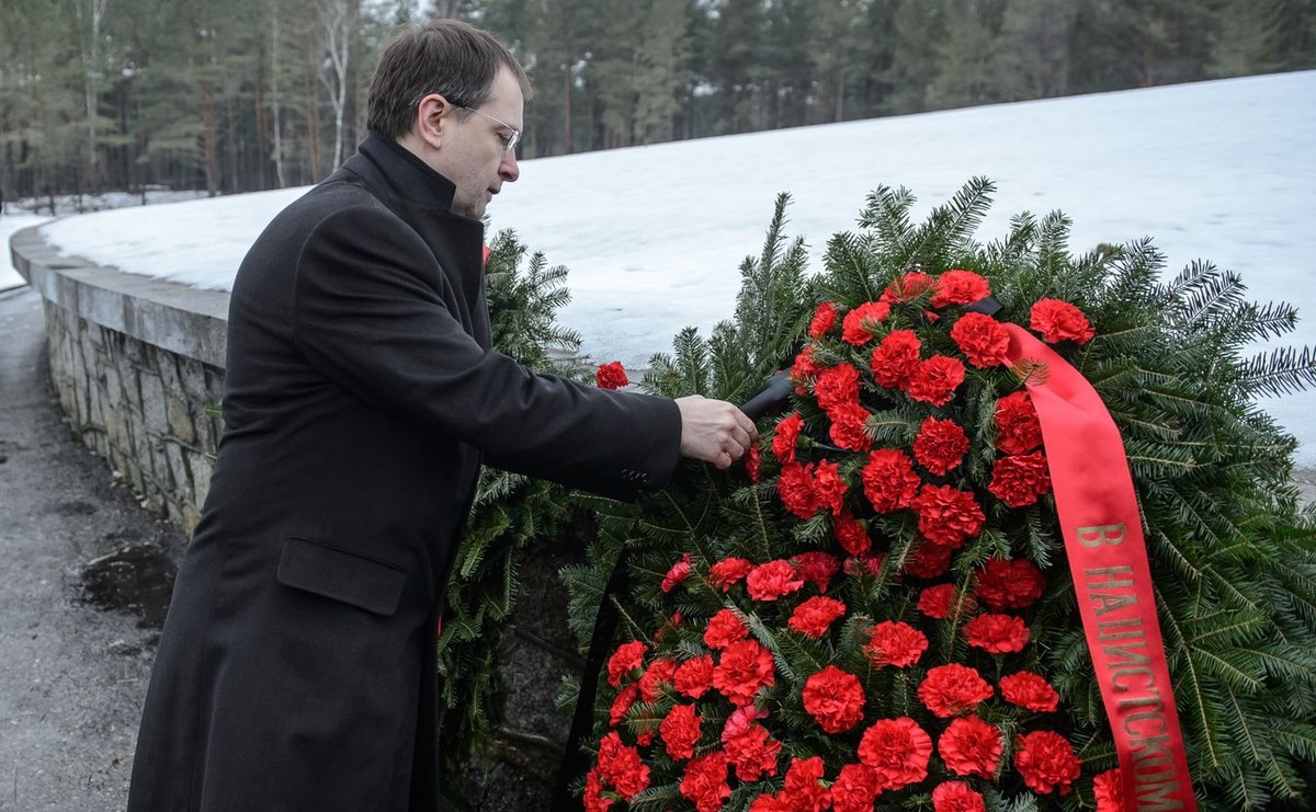 Rosyjski minister kultury Władimir Medinski