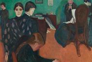 Edvard Munch, ,,Śmierć w pokoju chorego