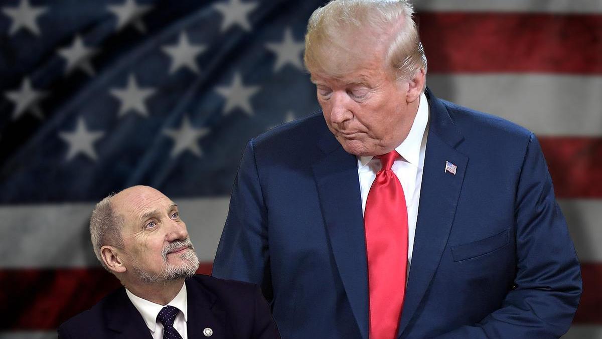 Antoni Macierewicz i Donald Trump 