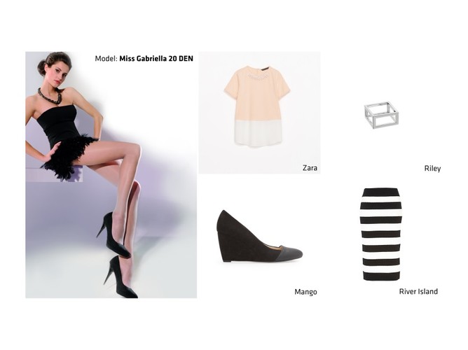 Jak nosić rajstopy latem - STYLIZACJE z produktami marki Gabriella