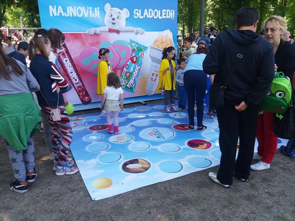 Mališani su bili raspoloženi za igru