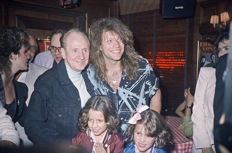 Jon Bon Jovi i Les Paul w Nowym Jorku (1988)